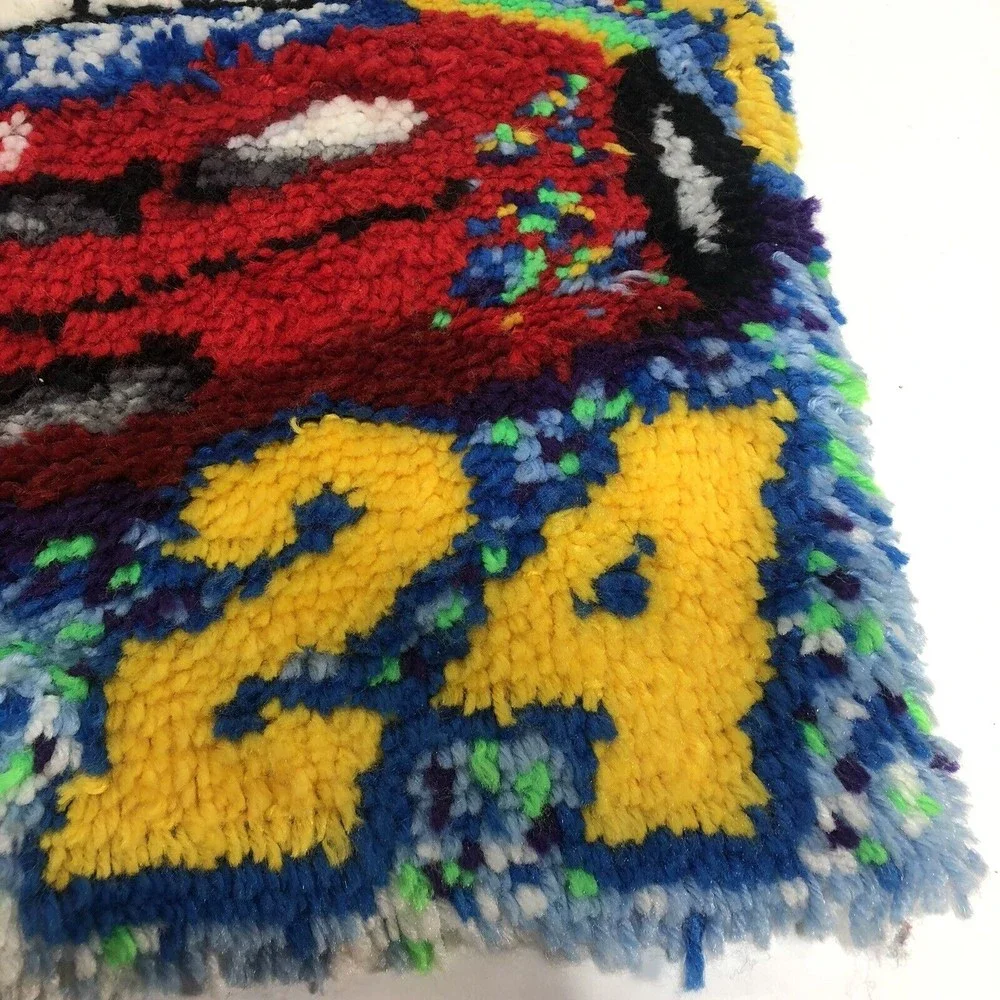 Jeff Gordon #24 Handmade Rug, 19”x28”, Multicolored, Area Rug/Mat